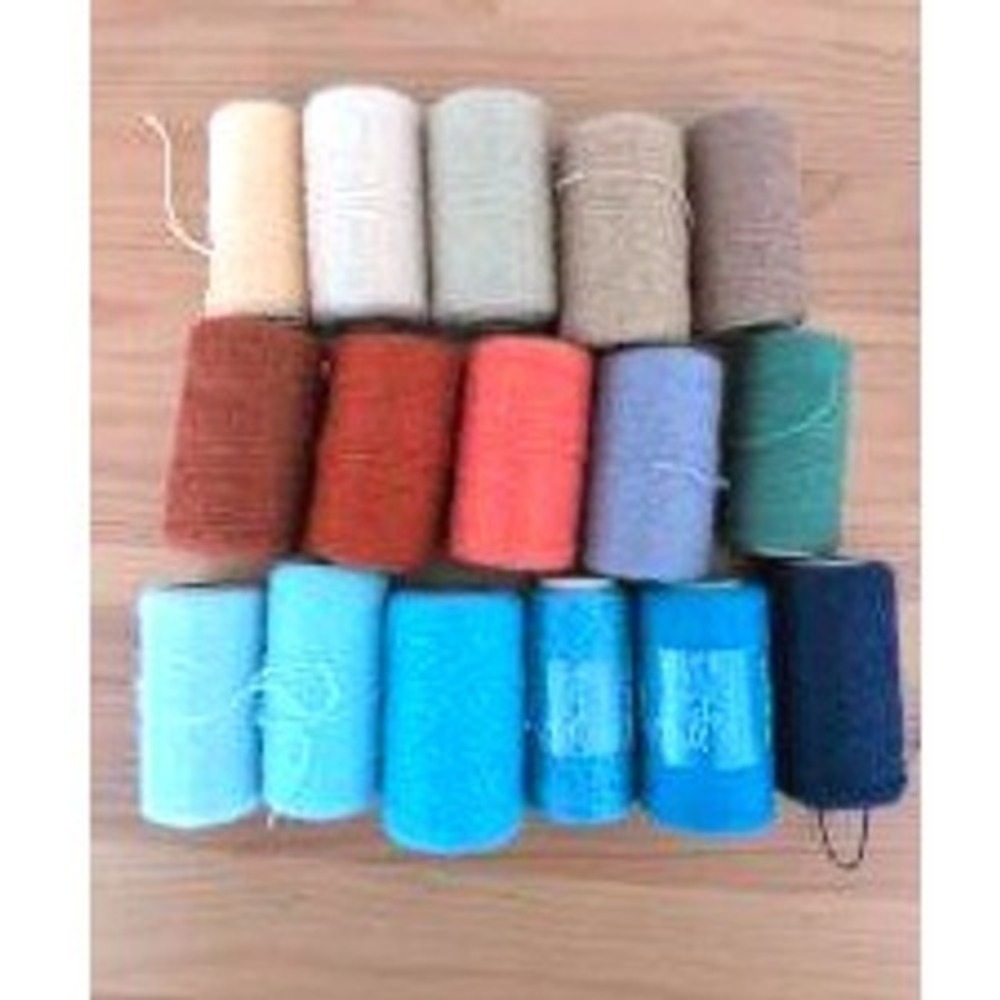 Vintage Pretty Punch Shoppettes Yarn Acrylic Lot 16 Spools Embroidery